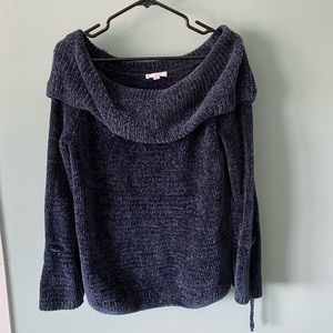 LC Lauren Conrad sweater with tie sleeves